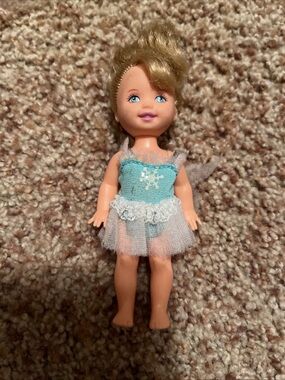 Vintage Barbie Kelly Nutcracker As Snow Fairy 2001